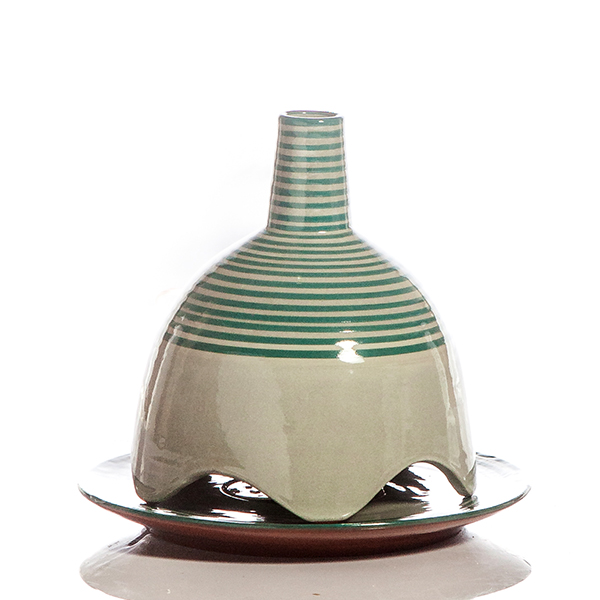 Stupa; green